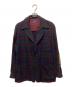 PENDLETON（ペンドルトン）の古着「50s チェックテーラードジャケット」｜ブラウン×ブルー