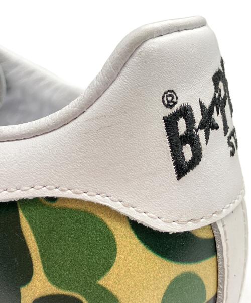 adidas（アディダス）adidas (アディダス) A BATHING APE (アベイシングエイプ) コラボローカットスニーカー グリーン×ブラウン サイズ:28の古着・服飾アイテム