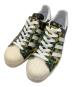 adidas（アディダス）の古着「コラボローカットスニーカー」｜グリーン×ブラウン