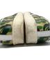 中古・古着 adidas (アディダス) A BATHING APE (アベイシングエイプ) コラボローカットスニーカー グリーン×ブラウン サイズ:28：14000円