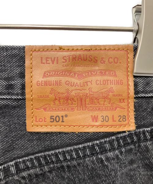 LEVI'S（リーバイス）LEVI'S (リーバイス) BEAMS (ビームス) 別注 501 デニムパンツ ブラック サイズ:W30 L28の古着・服飾アイテム