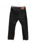 LEVI'S (リーバイス) BEAMS (ビームス) 別注 501 デニムパンツ ブラック サイズ:W30 L28：13000円