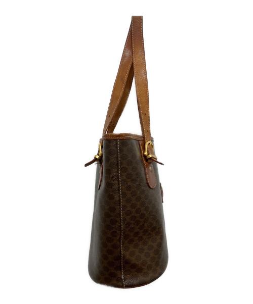 CELINE（セリーヌ）CELINE (セリーヌ) マカダム トートバッグ ブラウンの古着・服飾アイテム