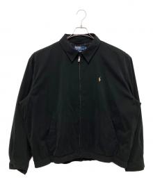 POLO RALPH LAUREN（ポロ・ラルフローレン）の古着「スイングトップ」｜ブラック