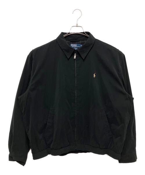 POLO RALPH LAUREN（ポロ・ラルフローレン）POLO RALPH LAUREN (ポロ・ラルフローレン) スイングトップ ブラック サイズ:XLの古着・服飾アイテム