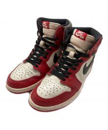NIKE（ナイキ）の古着「ハイカットスニーカー」｜レッド×ホワイト