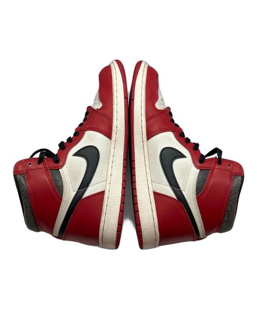 NIKE（ナイキ）NIKE (ナイキ) ハイカットスニーカー レッド×ホワイト サイズ:27.5の古着・服飾アイテム