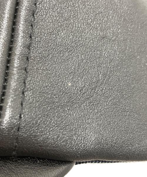 SUPREME（シュプリーム）SUPREME (シュプリーム) NEW YORK LEATHER 6-PANEL ブラックの古着・服飾アイテム