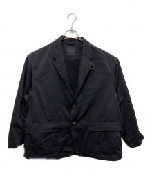 DAIWA PIER39（ダイワ ピア39）の古着「TECH LOOSE 2B JACKET TWILL」｜ブラック