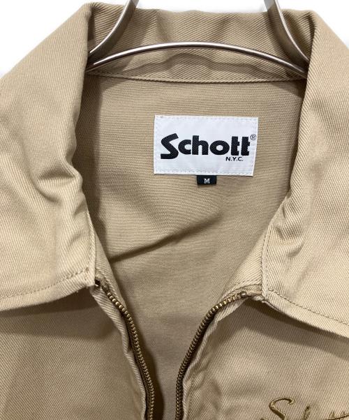 Schott（ショット）Schott (ショット) TC WORK JACKET ベージュ サイズ:Mの古着・服飾アイテム