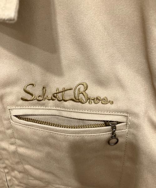 Schott（ショット）Schott (ショット) TC WORK JACKET ベージュ サイズ:Mの古着・服飾アイテム
