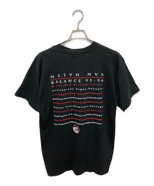 FRUIT OF THE LOOM（フルーツオブザルーム）FRUIT OF THE LOOM (フルーツオブザルーム) VAN HALEN 95-96tour バンドTee ブラック サイズ:Lの古着・服飾アイテム
