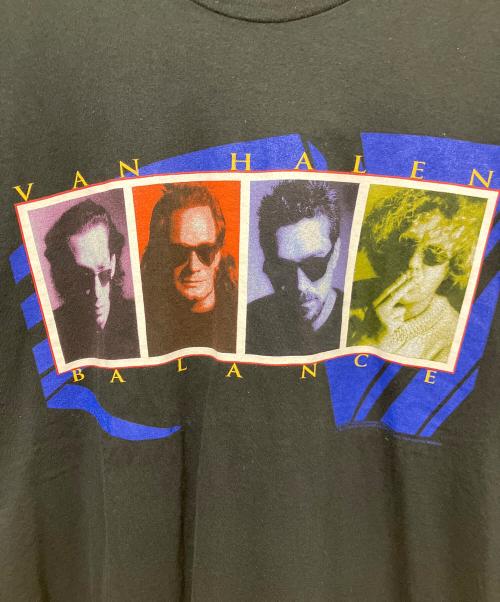 FRUIT OF THE LOOM（フルーツオブザルーム）FRUIT OF THE LOOM (フルーツオブザルーム) VAN HALEN 95-96tour バンドTee ブラック サイズ:Lの古着・服飾アイテム