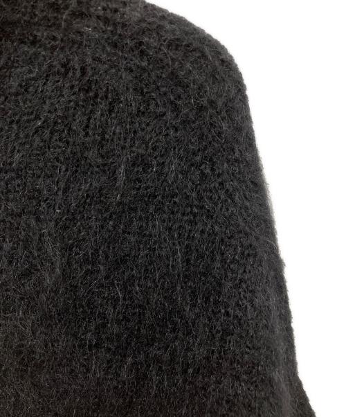 SACRA（サクラ）SACRA (サクラ) モヘア アルパカ ハイネックプルオーバー ニット ブラック サイズ:38の古着・服飾アイテム