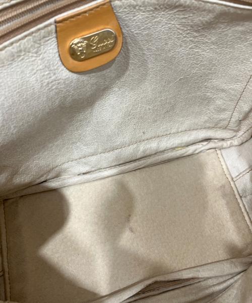 GUCCI（グッチ）GUCCI (グッチ) ハンドバッグ ブラウンの古着・服飾アイテム