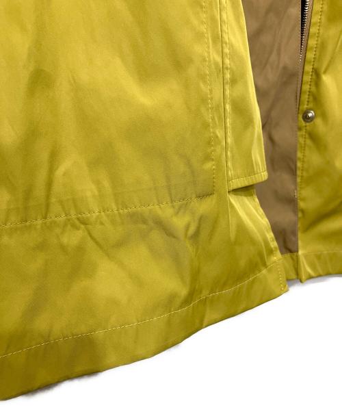 MORABITO（モラビト）MORABITO (モラビト) 袖パンチングデザインフーデッドジャケット イエロー サイズ:38の古着・服飾アイテム