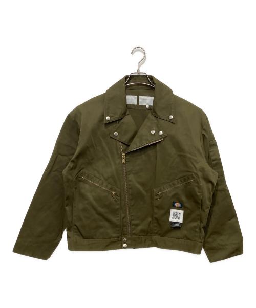 FUMITO GANRYU（フミトガンリュウ）FUMITO GANRYU (フミトガンリュウ) Dickies (ディッキーズ) ダブルワークジャケット オリーブ サイズ:1の古着・服飾アイテム