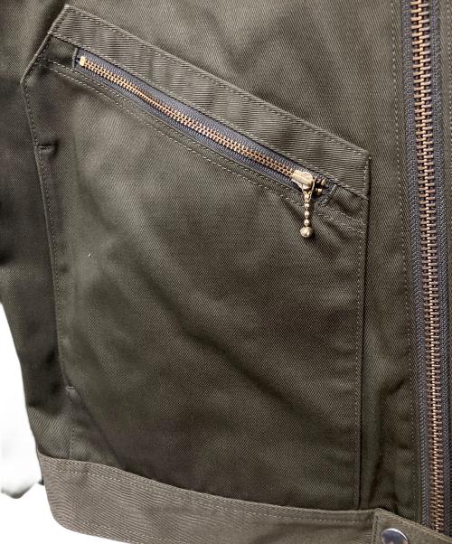 FUMITO GANRYU（フミトガンリュウ）FUMITO GANRYU (フミトガンリュウ) Dickies (ディッキーズ) ダブルワークジャケット オリーブ サイズ:1の古着・服飾アイテム