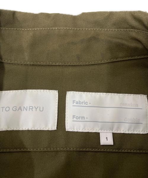 FUMITO GANRYU（フミトガンリュウ）FUMITO GANRYU (フミトガンリュウ) Dickies (ディッキーズ) ダブルワークジャケット オリーブ サイズ:1の古着・服飾アイテム
