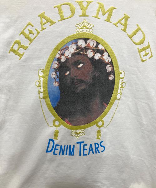 Denim Tears（デニムティアーズ）Denim Tears (デニムティアーズ) READYMADE (レディメイド) COTTON WREATH T/WHT ホワイト サイズ:Sの古着・服飾アイテム