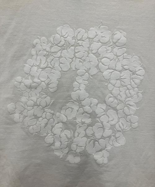 Denim Tears（デニムティアーズ）Denim Tears (デニムティアーズ) READYMADE (レディメイド) COTTON WREATH T/WHT ホワイト サイズ:Sの古着・服飾アイテム