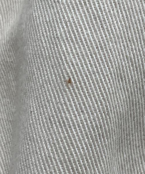 KAGURE（カグレ）KAGURE (カグレ) ドリルルーズサルエルパンツ アイボリーの古着・服飾アイテム