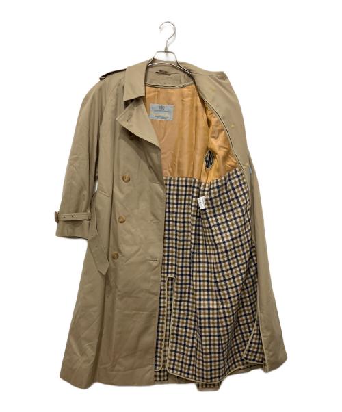 Aquascutum（アクアスキュータム）Aquascutum (アクアスキュータム) ライナー付きトレンチコート ベージュ サイズ:なしの古着・服飾アイテム