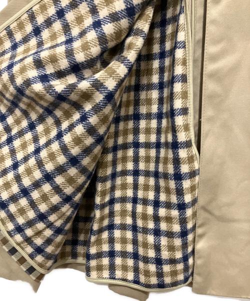 Aquascutum（アクアスキュータム）Aquascutum (アクアスキュータム) ライナー付きトレンチコート ベージュ サイズ:なしの古着・服飾アイテム