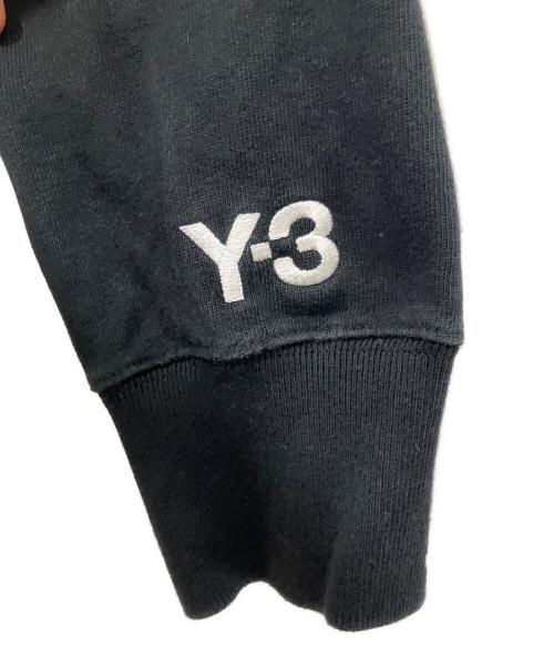 Y-3（ワイスリー）Y-3 (ワイスリー) Distressed Signature Hoodie ブラック サイズ:Mの古着・服飾アイテム