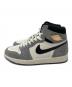NIKE (ナイキ) ハイカットスニーカー グレー×ホワイト サイズ:27.5：17000円