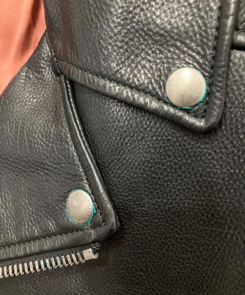 GUCCI（グッチ）GUCCI (グッチ) Cropped Embellished Jacket ブラック サイズ:38の古着・服飾アイテム