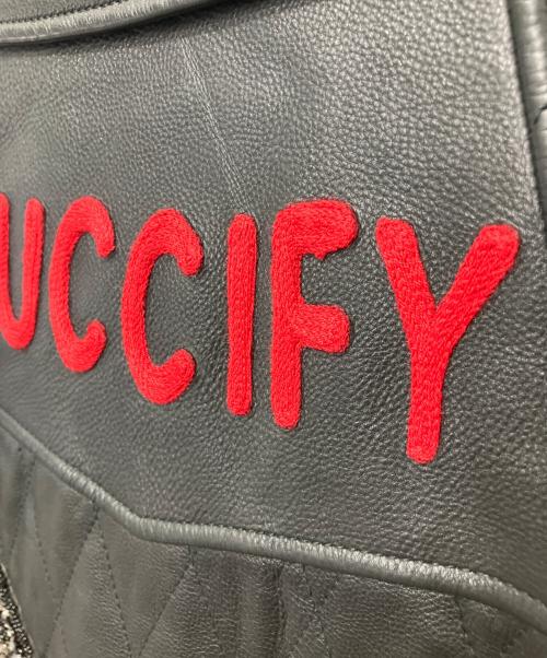 GUCCI（グッチ）GUCCI (グッチ) Cropped Embellished Jacket ブラック サイズ:38の古着・服飾アイテム