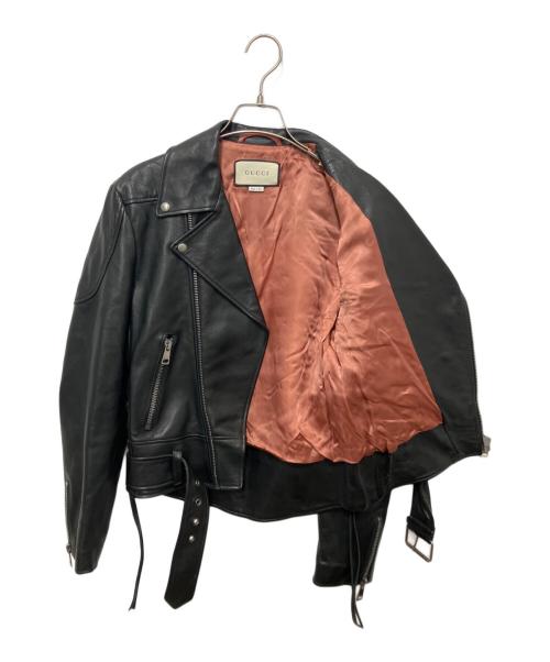 GUCCI（グッチ）GUCCI (グッチ) Cropped Embellished Jacket ブラック サイズ:38の古着・服飾アイテム