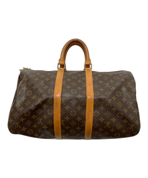 LOUIS VUITTON（ルイ ヴィトン）LOUIS VUITTON (ルイ ヴィトン) トラベルバッグ ブラウンの古着・服飾アイテム