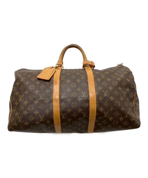 LOUIS VUITTON（ルイ ヴィトン）LOUIS VUITTON (ルイ ヴィトン) トラベルバッグ ブラウンの古着・服飾アイテム