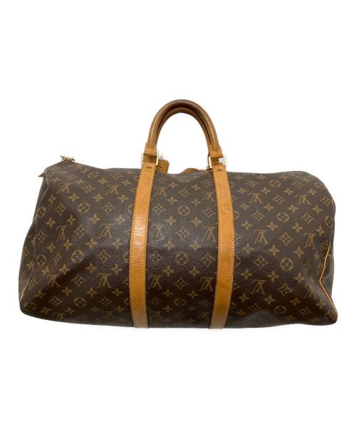 LOUIS VUITTON（ルイ ヴィトン）LOUIS VUITTON (ルイ ヴィトン) トラベルバッグ ブラウンの古着・服飾アイテム