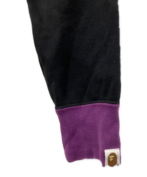 A BATHING APE（アベイシングエイプ）A BATHING APE (アベイシングエイプ) ジップパーカー ブラック サイズ:Mの古着・服飾アイテム