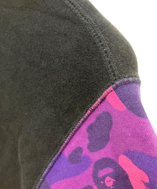 A BATHING APE（アベイシングエイプ）A BATHING APE (アベイシングエイプ) ジップパーカー ブラック サイズ:Mの古着・服飾アイテム