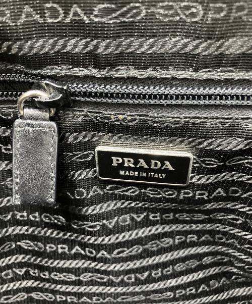 PRADA（プラダ）PRADA (プラダ) ボーリングバッグ ブラックの古着・服飾アイテム