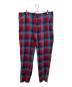 MAGLIANO（マリアーノ）の古着「PAJAMA DOUBLE PANTS」｜レッド×ブルー
