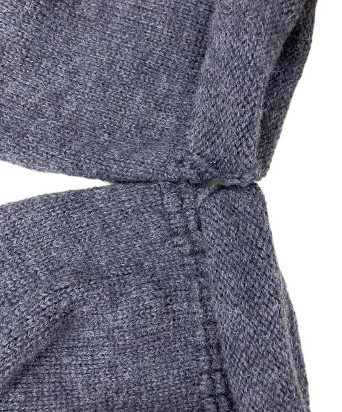 XENIA TELUNTS（キゼニアテルンツ）XENIA TELUNTS (キゼニアテルンツ) ウールニット ネイビー サイズ:4の古着・服飾アイテム