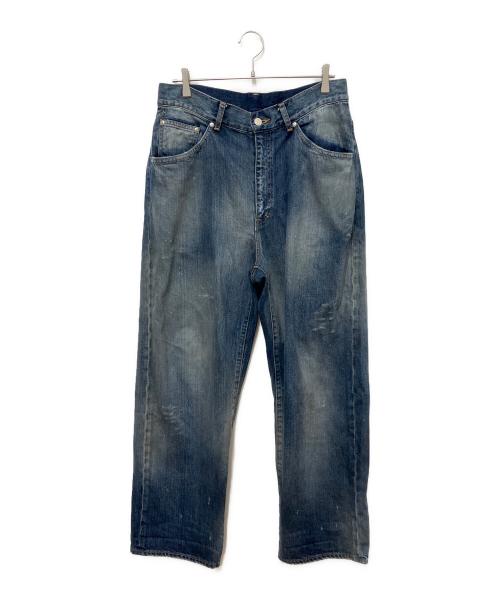 ANCELLM（アンセルム）ANCELLM (アンセルム) #02 AGING01 デニムパンツ インディゴ サイズ:２の古着・服飾アイテム