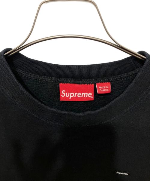 SUPREME（シュプリーム）SUPREME (シュプリーム) Small Box Crewneck ブラック サイズ:Mの古着・服飾アイテム