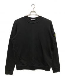 STONE ISLAND（ストーンアイランド）の古着「CREWNECK PULLOVER SWEAT」｜ブラック
