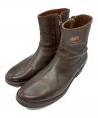 ADDICT BOOTSアディクト ブーツ）の古着「HORSEHIDE ZIP WESTERN BOOTS」｜ブラウン