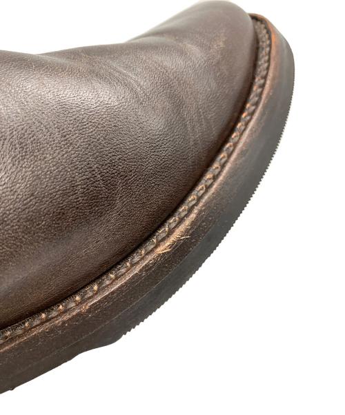 ADDICT BOOTS（アディクト ブーツ）ADDICT BOOTS (アディクト ブーツ) HORSEHIDE ZIP WESTERN BOOTS ブラウン サイズ:10の古着・服飾アイテム