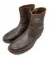 ADDICT BOOTS（アディクト ブーツ）の古着「HORSEHIDE ZIP WESTERN BOOTS」｜ブラウン