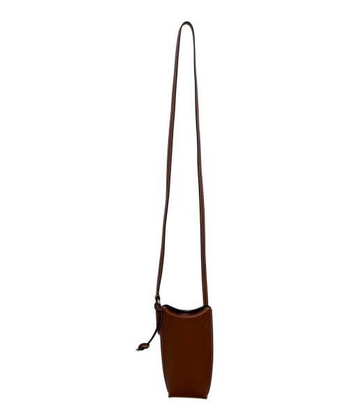 LOEWE（ロエベ）LOEWE (ロエベ) GATE POCKET ショルダーバッグ ブラウンの古着・服飾アイテム