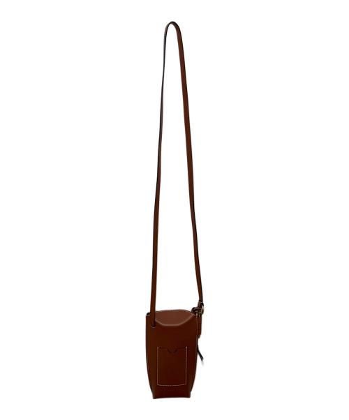 LOEWE（ロエベ）LOEWE (ロエベ) GATE POCKET ショルダーバッグ ブラウンの古着・服飾アイテム