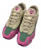 NEW BALANCEニューバランス）の古着「ローカットスニーカー」｜アイボリー×ピンク